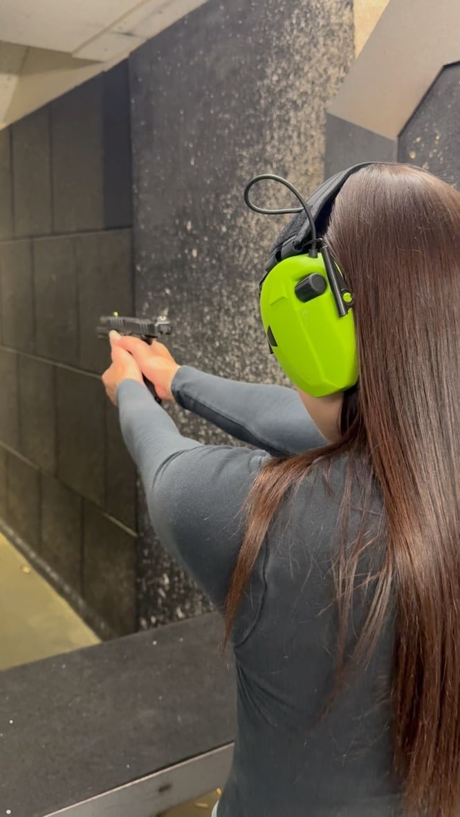 Women's firearm training