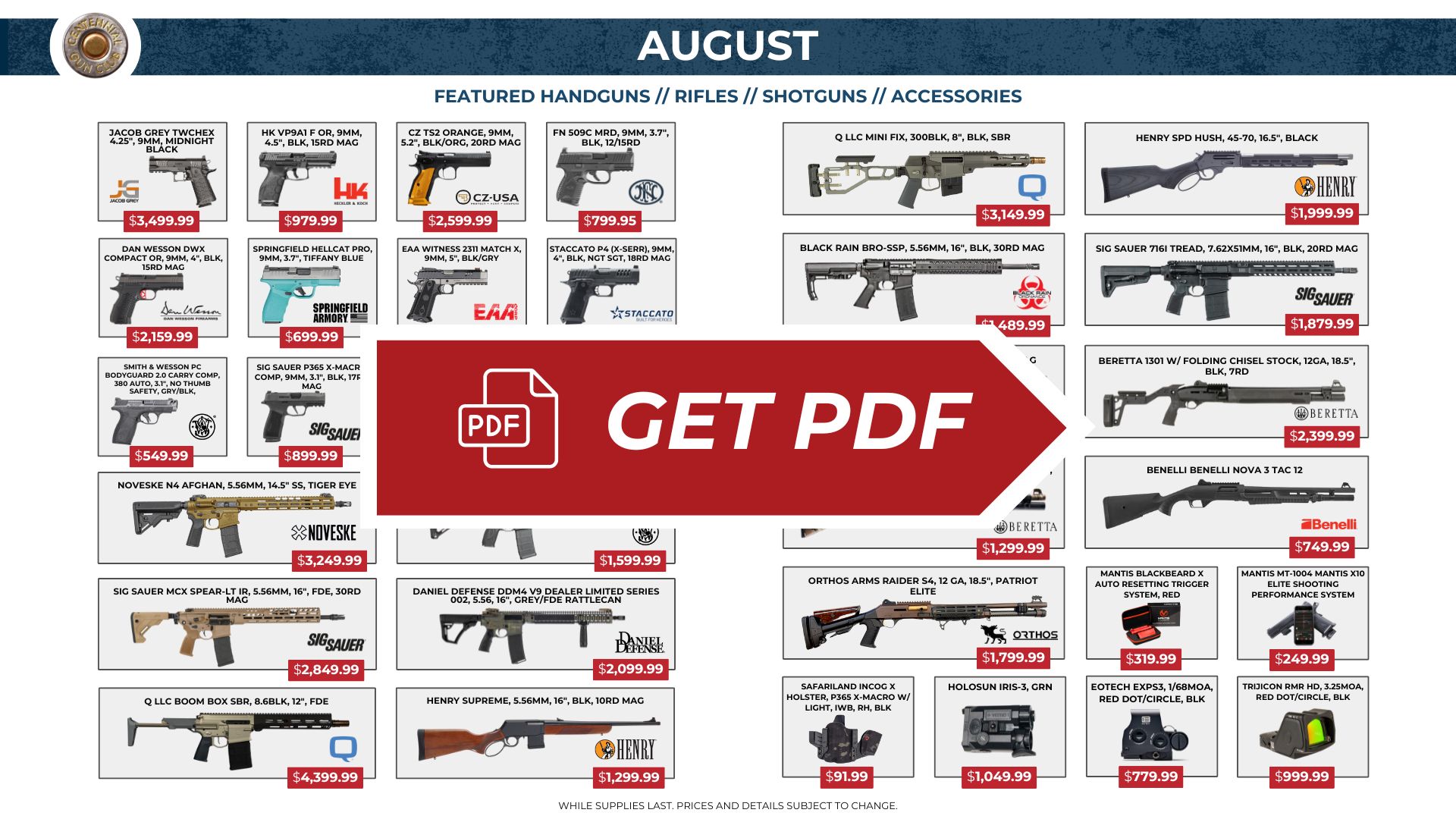 August Catalog