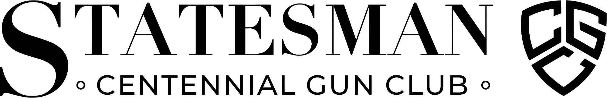 Statesman Logo - black
