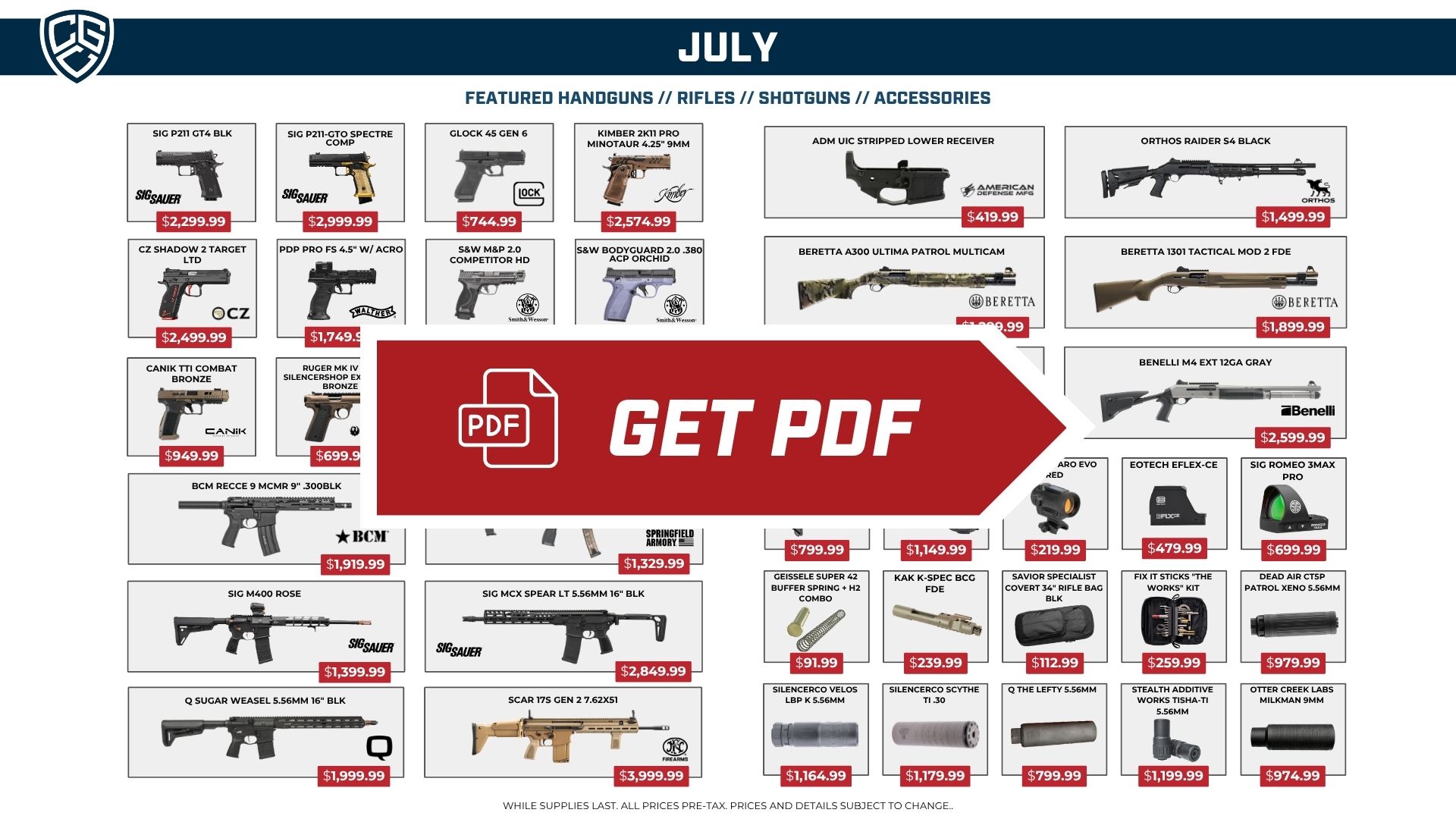 July Catalog