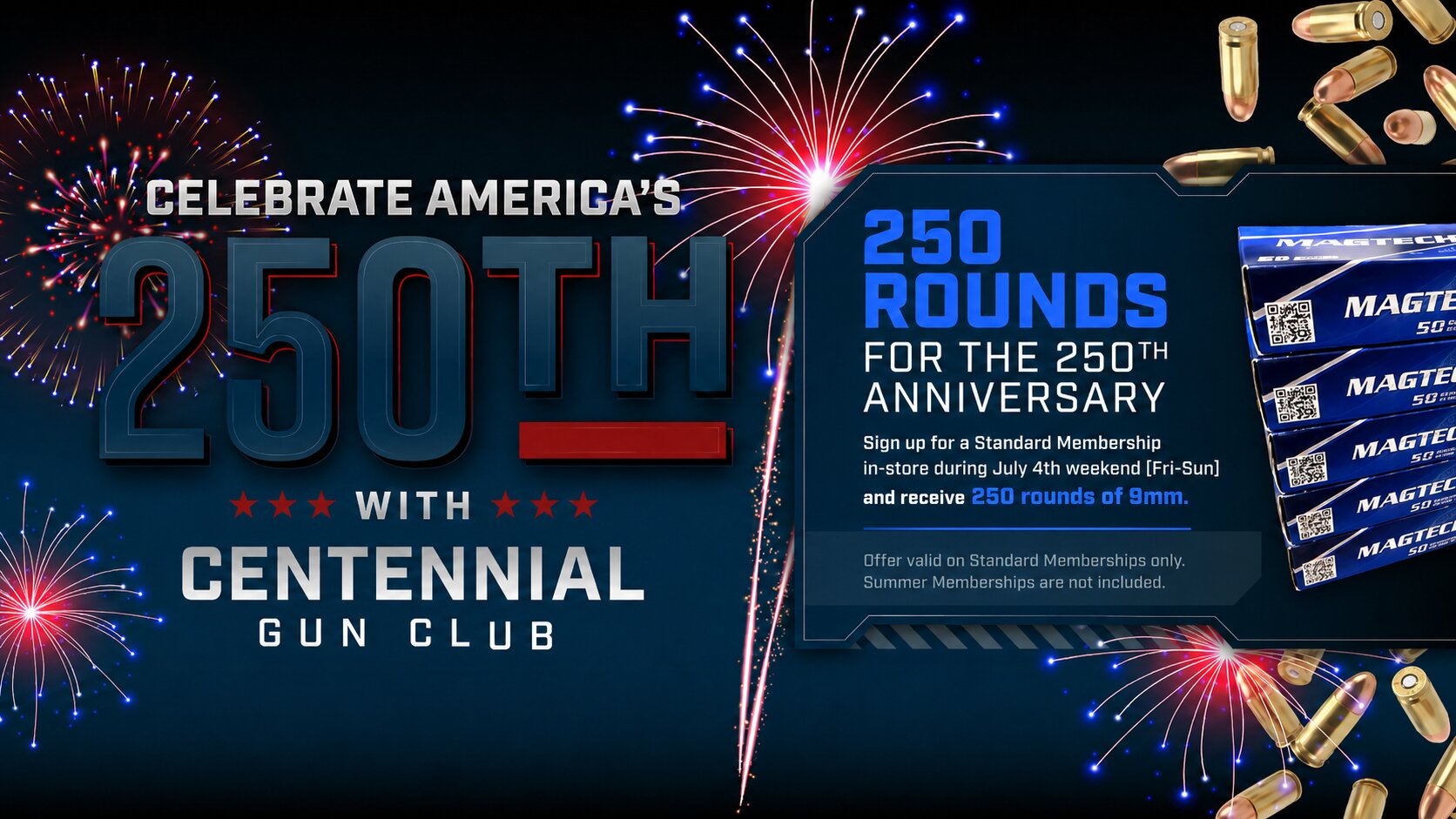 America’s 250th + 250 Rounds of Ammo