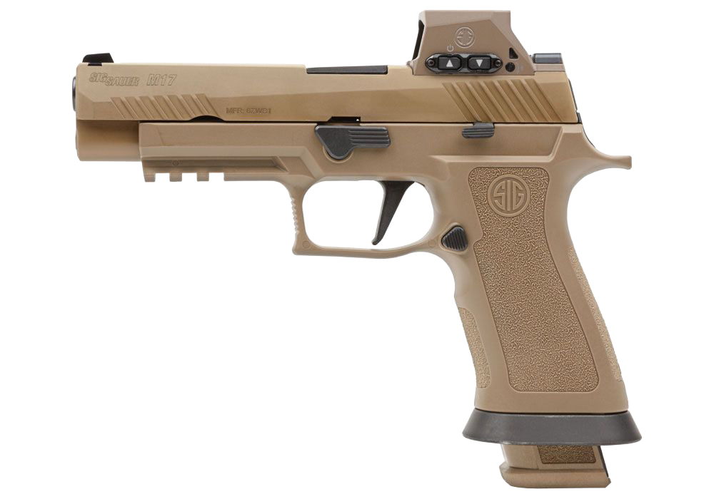 Sig Sauer M17 X-series handgun with Romeo M17