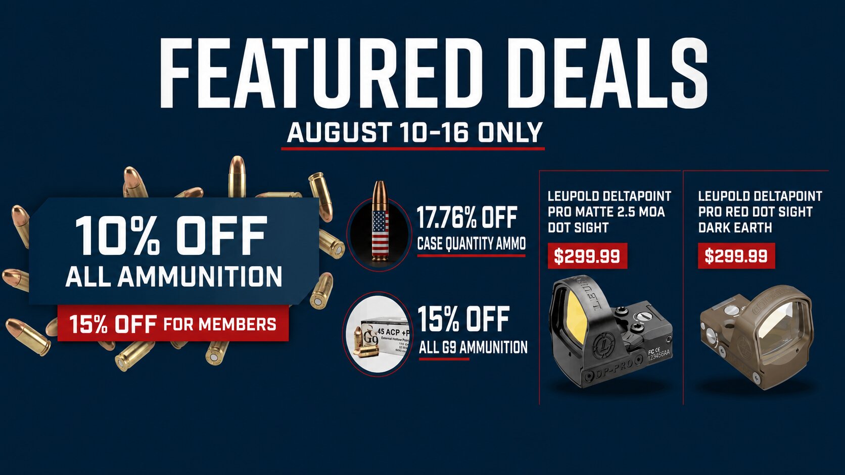 August 10-16 Featured Deals