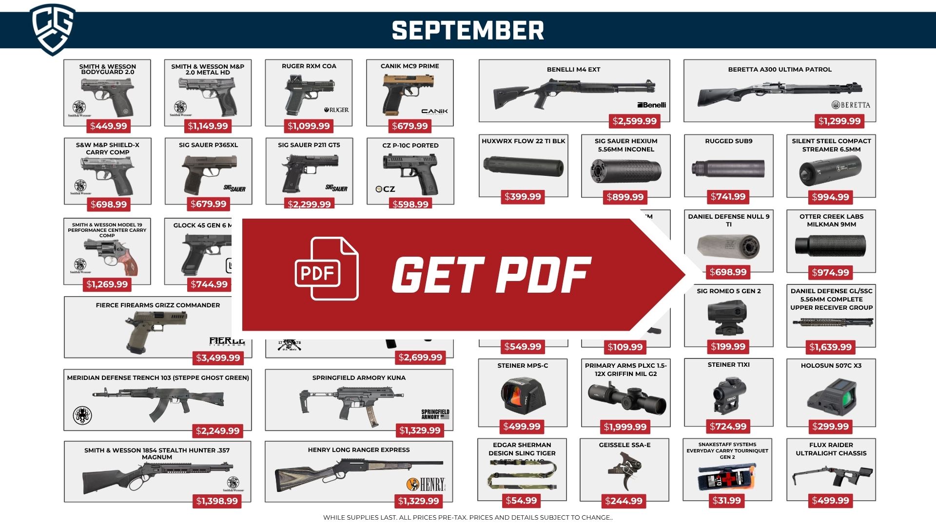 September Featured Products